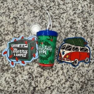 Dutch Bros Christmas Ornament & December Stickers 2025